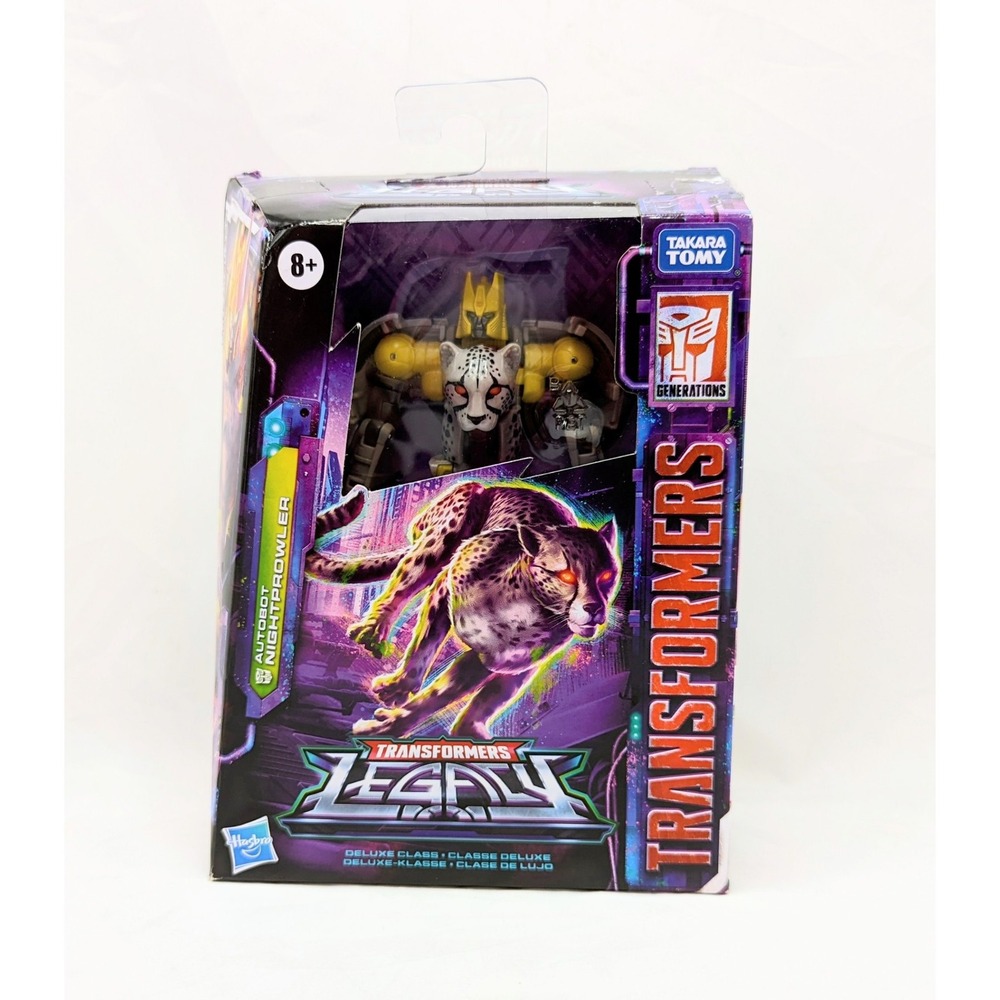 2022 Transformers Legacy Deluxe Class Autobot Nightprowler Action Figure